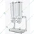 4 x 2 Ltr Double Jar Cereal dispenser for Commercial Uses